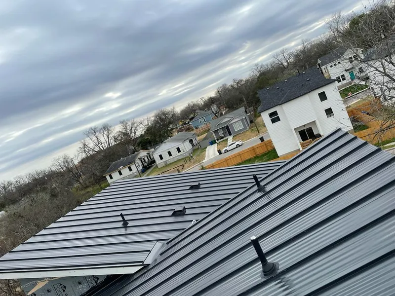 Standing seam metal roof panels with vents for Skylight Repair in Macon-Bibb County